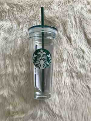 Starbucks Venti Clear Glass Double Wall Cold Cup Tumbler 20 oz Brand New, Rare - Sold on eBay Nov, 21st 2019 for $41.00