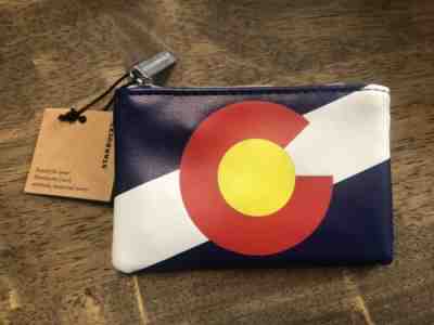 NEW STARBUCKS 2019 COLORADO COIN/GIFT CARD ZIPPER POUCH LIMITED - Sold on eBay Nov, 21st 2019 for $15.00