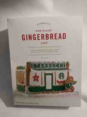 Sealed 2017 Starbucks Gingerbread Pike Place Cafe House Kit to Decorate - Sold on eBay Nov, 21st 2019 for $18.99