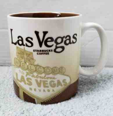 Starbucks Coffee Mug Las Vegas Global Icon Series 16 OZ 2010 - Sold on eBay Nov, 21st 2019 for $21.21