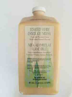 STARBUCKS Toasted White Chocolate Mocha Sauce  w/ PUMP! (1.86L / 63OZ) - Sold on eBay Nov, 21st 2019 for $59.00