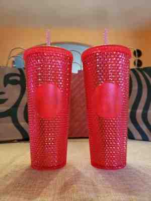 Hot Pink Starbucks Tumbler Studded BRAND NEW [Limited Quantity] - Sold on eBay Nov, 21st 2019 for $27.00