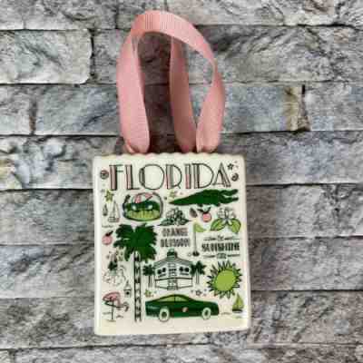 Starbucks 2019 Been There Florida Tote Bag Christmas Ornament Gift Card Holder  - Sold on eBay Nov, 21st 2019 for $19.99