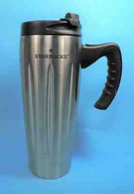 STARBUCKS BARISTA AROMA SOLO stainless thermal COFFEE MUG (XLNT!) - Sold on eBay Nov, 21st 2019 for $32.99