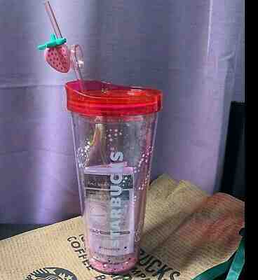 Starbucks Korea 2019 Summer Berryberry Glitter Cold Cup 650ml 22oz Ltd Editio - Sold on eBay Nov, 21st 2019 for $32.99