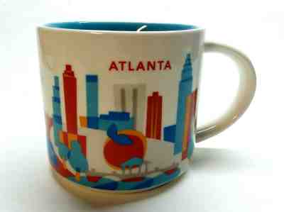 STARBUCKS 2017 "Atlanta" GEORGIA You Are Here Collection COFFEE Mug! FREE S/H! - Sold on eBay Nov, 22nd 2019 for $19.99