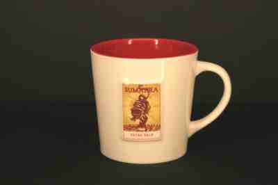 2006 STARBUCKS 16 oz Coffee Mug Sumatra Extra Bold Tiger Stamp Asia Pacific b4 - Sold on eBay Nov, 22nd 2019 for $22.95