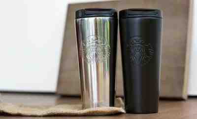 Starbucks Flask For Hot Drinks 16oz In Black  - Sold on eBay Nov, 22nd 2019 for $23.00