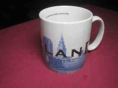 Starbucks 2002 Cleveland Rocks Skyline Series Coffee Mug Series One Barista  - Sold on eBay Nov, 22nd 2019 for $18.73