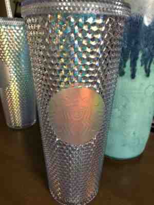 Starbucks Iridescent Studded Rainbow Unicorn Tumbler 24Oz Holiday 2018 Brand New - Sold on eBay Nov, 22nd 2019 for $99.00