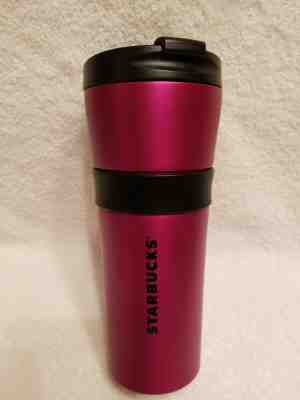 Starbucks PINK / MAGENTA MAX Stainless Steel Tumbler 16oz NWT RARE!!  VHTF  2016 - Sold on eBay Nov, 22nd 2019 for $49.00