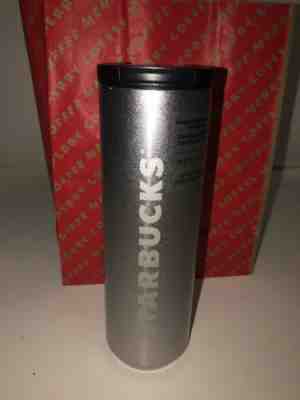 Starbucks Holiday 2019 Silver Glitter 16 oz Stainless Steel Tumbler - Sold on eBay Nov, 22nd 2019 for $19.99