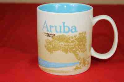2016 Starbucks Coffee Cup Mug Aruba City Collector Series Mugs 16 oz - Sold on eBay Nov, 21st 2019 for $17.89