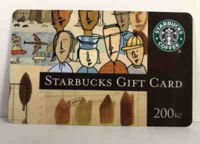 Starbucks Card Poland Old Logo 200kc With Backing - Sold on eBay Nov, 21st 2019 for $65.00