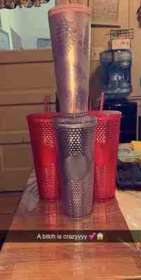starbucks spiked tumbler - Sold on eBay Nov, 21st 2019 for $20.00