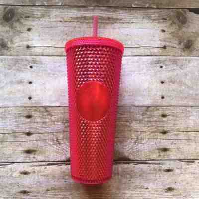 Starbucks 2019 Studded Pink Holiday Trenta Tumbler Cup