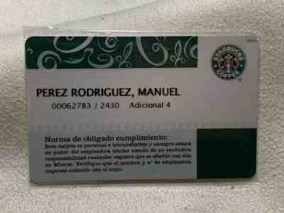 Rare VHTF Starbucks Partner Card Spain 2008 - Sold on eBay Nov, 21st 2019 for $107.50