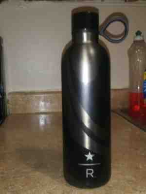 Starbucks 2019 SS Reserve Tumbler Stainless Steel Metal Water Bottle Swirl 20oz - Sold on eBay Nov, 21st 2019 for $16.00