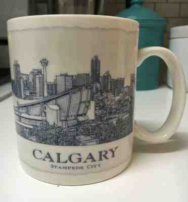 2007 Starbucks Architectural Series City Mug Calgary Canada Coffee Cup - Sold on eBay Nov, 21st 2019 for $19.99