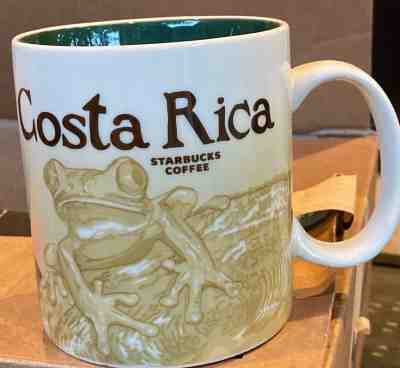 Starbucks Coffee Mug Costa Rica Global Idol City Collector Series 16 oz - Sold on eBay Nov, 21st 2019 for $45.99