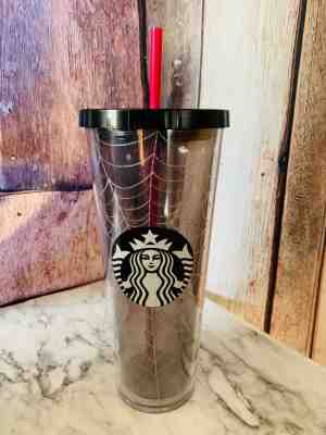 Starbucks Limited Edition Halloween Spider-Web Reusable Cup COMPLETELY SOLD OUT! - Sold on eBay Nov, 21st 2019 for $30.00