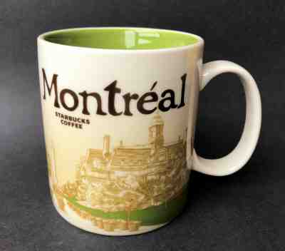 Starbucks 2012 Global Icon Collector Series Montreal Canada Coffee Mug Cup - Sold on eBay Nov, 21st 2019 for $39.50