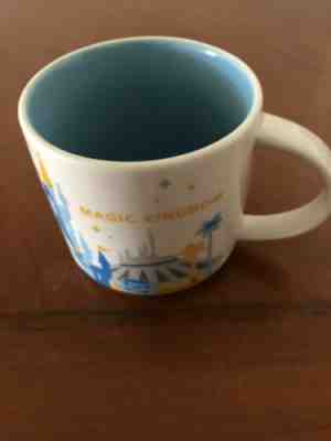 Starbucks You Are Here Magic Kingdom Mug 14oz. Disney Parks Coffee Cup - Sold on eBay Nov, 21st 2019 for $25.00