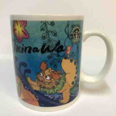 Starbucks Okinawa Mug Coffee Cup Shisa Lion Dogs Japan Ryukyu Island City 2012  - Sold on eBay Nov, 21st 2019 for $29.99