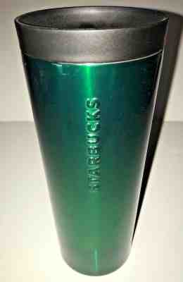 Green Tall Starbucks Travel Tumbler (NEW) ---stainless steel interior--- - Sold on eBay Nov, 21st 2019 for $19.99