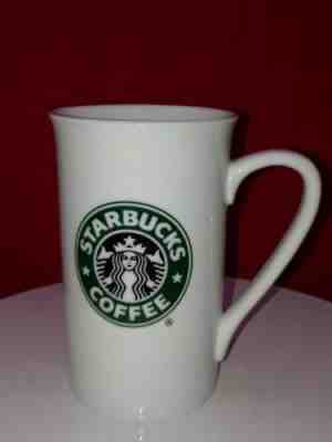2006 White Starbucks Coffee Mug Mermaid Logo 5” Tall 13 oz Tea Cup Latte - Sold on eBay Nov, 21st 2019 for $17.00