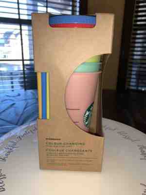 NEW Authentic Starbucks Color Changing Cold Cups (COMPLETE SET) - Sold on eBay Nov, 21st 2019 for $75.00