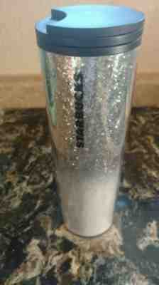 Starbucks 2019 Holiday Hot Cold Cup 16oz Tumbler White Glitter Sequin Insulated - Sold on eBay Nov, 23rd 2019 for $15.00