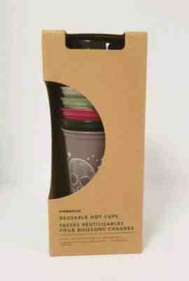 Starbucks HALLOWEEN Reusable Hot Cups 6 Pack 2019 *SOLD OUT LIMITED EDITION* - Sold on eBay Nov, 23rd 2019 for $25.00