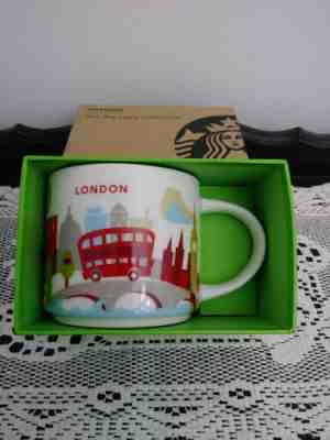 Starbucks You Are Here London England Coffee Mug Cup New in Box w/ SKU 2017 - Sold on eBay Nov, 23rd 2019 for $32.00