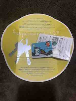 Super HTF NEW- 2010 Starbucks Japan "BLUE mini- Tarout" Card With Sleeve - Sold on eBay Nov, 23rd 2019 for $119.17