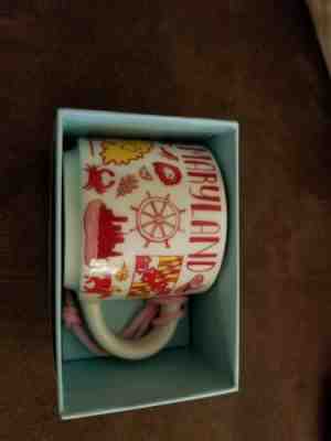 Starbucks Maryland MD Ornament Been There Series Demitasse Mini Mug W/ Box NEW - Sold on eBay Nov, 23rd 2019 for $16.00