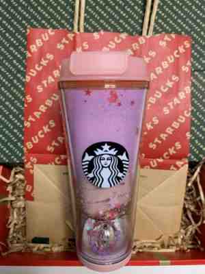 Starbucks Japan Christmas 2019 Tumbler Bearista Snow Globe 355ml w/ Box and Bag - Sold on eBay Nov, 23rd 2019 for $33.00