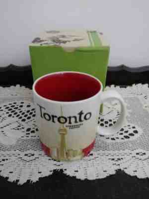 Starbucks Global Icon Toronto Canada Brand New Boxed Coffee Mug 16 oz. Cup Sku - Sold on eBay Nov, 23rd 2019 for $60.00