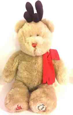 Starbucks Plush Bearista Ltd Ed 28" Rudolph Reindeer bear Stuffed Animal 2003 - Sold on eBay Nov, 23rd 2019 for $49.99