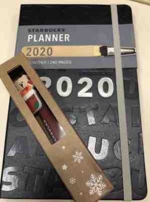 Starbuck TH - Black Moleskine planner 2020 (2019) with x’mas pen - Sold on eBay Nov, 23rd 2019 for $25.00