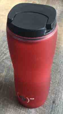 Starbucks 2008 (Product) Red 16 oz Travel Mug Tumbler Cup Insulated  - Sold on eBay Nov, 22nd 2019 for $21.99