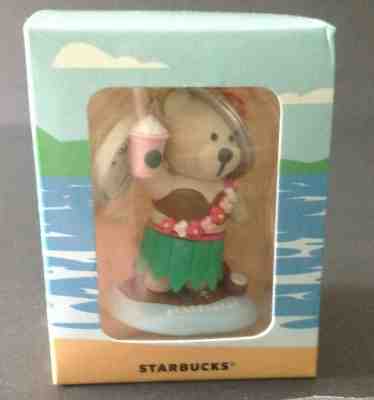 Starbucks Coffee Hawaii Hawaiian  Teddy Bear Keychain Collectable  NEW In Box - Sold on eBay Nov, 22nd 2019 for $15.00