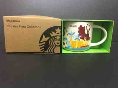 Starbucks Coffee Spain You Are Here Collection mug with box - Sold on eBay Nov, 22nd 2019 for $36.90