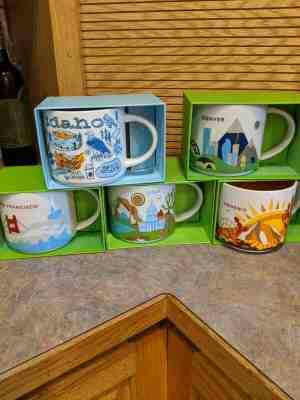 Starbucks you are here mug collection - Sold on eBay Nov, 22nd 2019 for $25.00