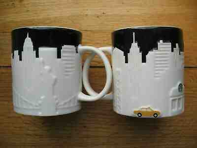 STARBUCKS NEW YORK CITY CERAMIC TAXI RELIEF MUG - NEVER USED - Sold on eBay Nov, 24th 2019 for $15.99