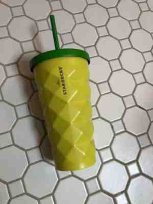 Starbucks Coffee Hawaii Pineapple Tumbler 16 oz Steel Special Edition - Sold on eBay Nov, 24th 2019 for $19.99