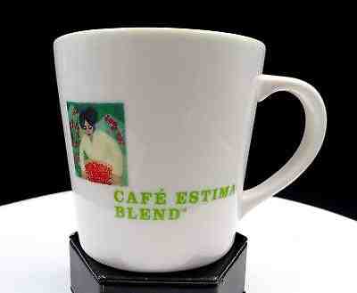 STARBUCKS GREEN CAFE ESTIMA BLEND OVERSIZED 4" COLLECTOR CUP / MUG 2005 - Sold on eBay Nov, 24th 2019 for $24.47