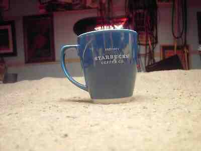 2007 STARBUCKS Coffee Slate Blue 18 oz Coffee Mug Good Condition  - Sold on eBay Nov, 24th 2019 for $17.98