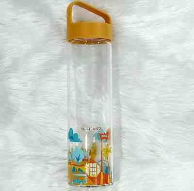 Starbucks Thailand You Are Here Collection Glass WATER BOTTLE YAH 18.5 oz. - Sold on eBay Nov, 24th 2019 for $25.59