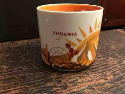 Starbucks You Are Here Mug Phoenix AZ USA 14 oz Coffee Cup NEW YAH NWT - Sold on eBay Nov, 24th 2019 for $15.99
